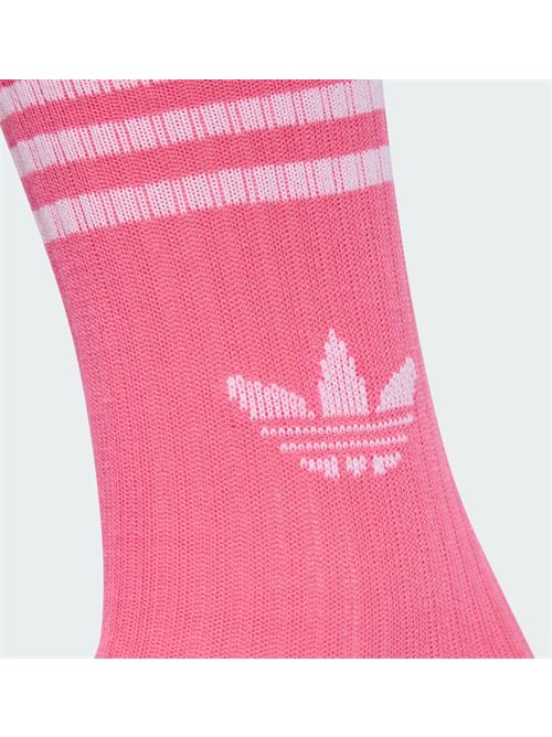 3s crew 6p ADIDAS ORIGINAL | KD8425WHITE/PNKFUS